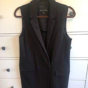Banana Republic Long Black Vest